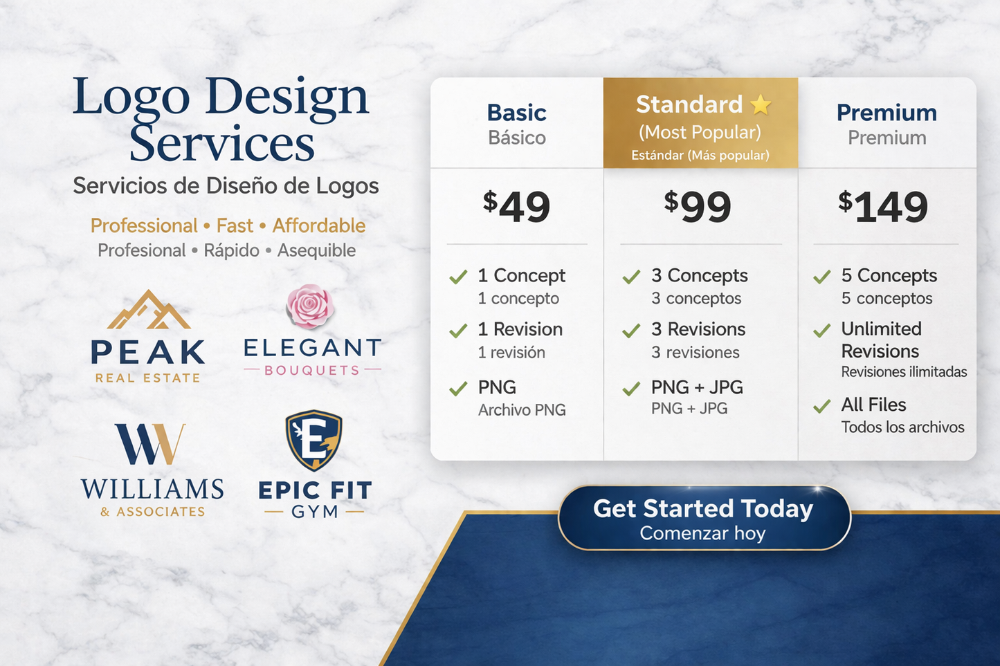 Business Logo Design (Diseño de logo profesional)